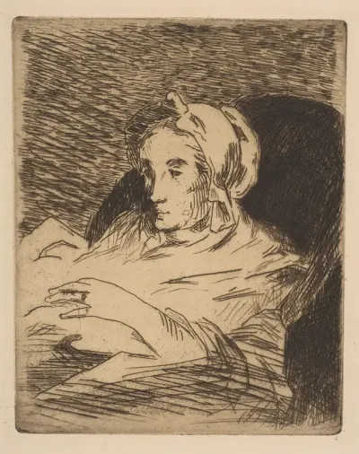 The Convalescent (Suzanne Manet)