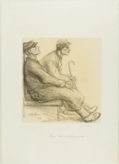 The Convalescents, plate two from Actualités