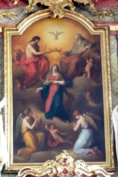The coronation of Mary