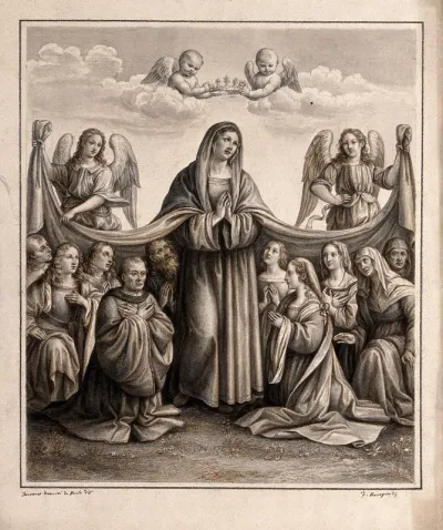 The coronation of the Virgin