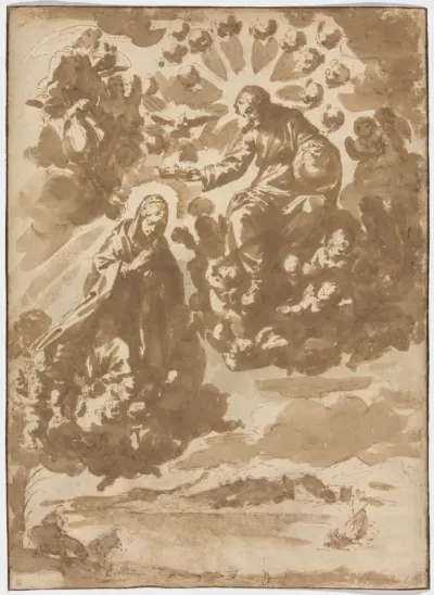 The Coronation of the Virgin and The Flight into Egypt
