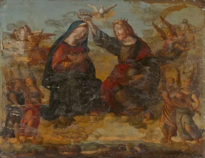 The Coronation of virgin Mary
