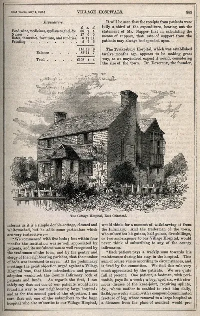 The Cottage Hospital, East Grinstead, Sussex