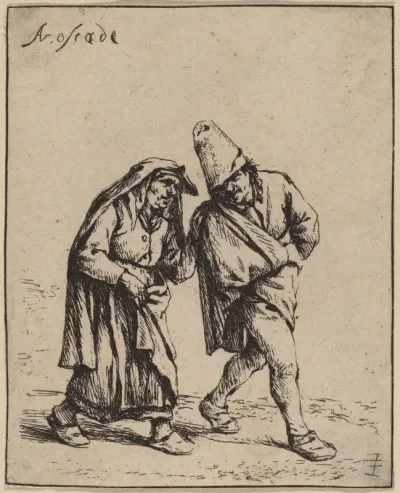 The Couple Walking