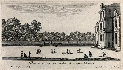 The Cour des Fontaines at Fontainebleau