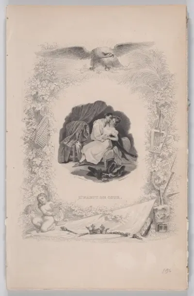 The Court Attire, from "The Complete Works of Béranger"