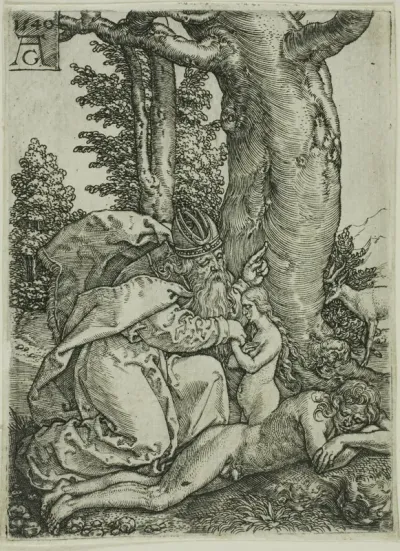 The Creation of Eve, plate one from Adam and Eve