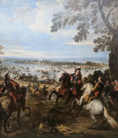 The Crossing of the Rhine by the Army of Louis XIV, 1672