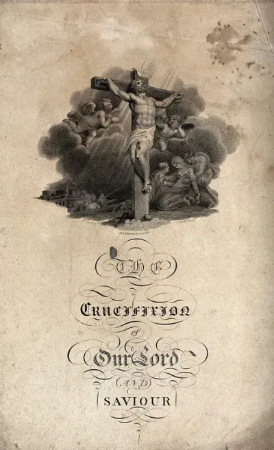 The Crucifixion of Christ with the Virgin, Saint John the Evangelist, Saint Mary Magdalene and a view of Jerusalem