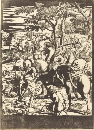 The Crucifixion [right plate]
