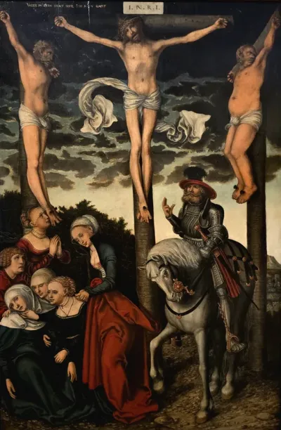 The Crucifixion with the Converted Captain