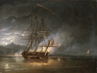 The cutting out of HMS Hermione, 24 October 1799
