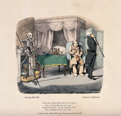 The dance of death: Death sees a patient