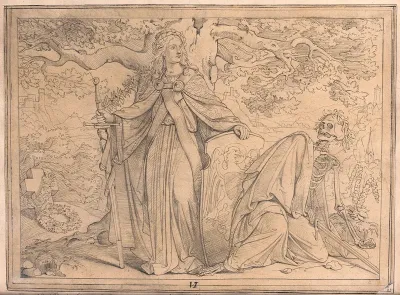 The dance of death: Liberty and Death