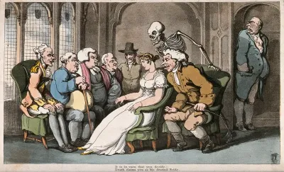 The dance of death: the courtship