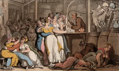 The dance of death: the dram shop