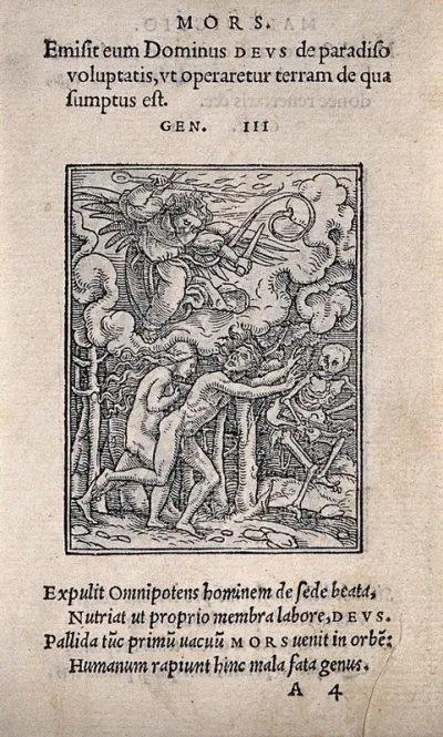 The dance of death: the expulsion from paradise