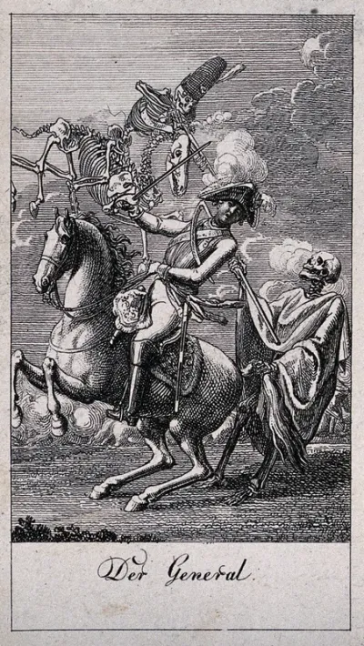 The dance of death: the general