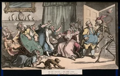 The dance of death: the maiden ladies