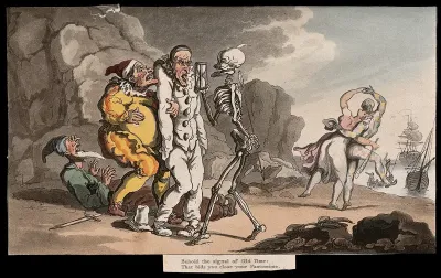 The dance of death: the pantomime