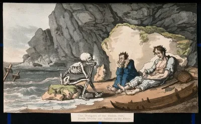 The dance of death: the shipwreck