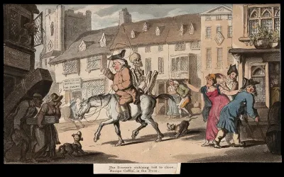 The dance of death: the undertaker and the physician