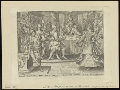The Dance of Salome at Herod's Banquet