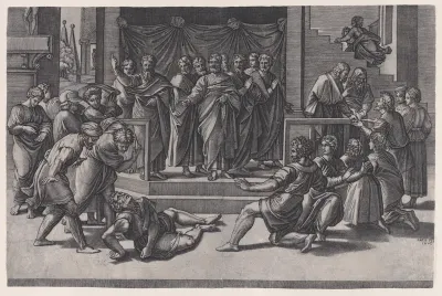 The Death of Ananias