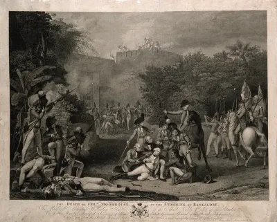 The death of Colonel Moorhouse at Bangalore