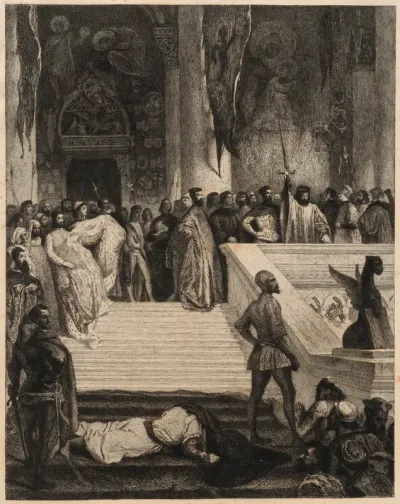 The Death of Doge Marino Faliero