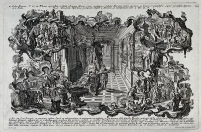 The death of Elisha and other scenes from the fourth book of Kings