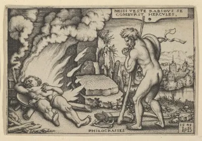The Death of Hercules, from "The Labors of Hercules"