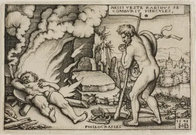 The Death of Hercules, from The Labors of Hercules