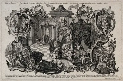 The death of King David (I Chron