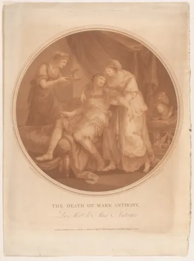 The Death of Mark Anthony – Le Mort de Marc Antoine (Shakespeare, Antony and Cleopatra, Act 4, Scene 15)