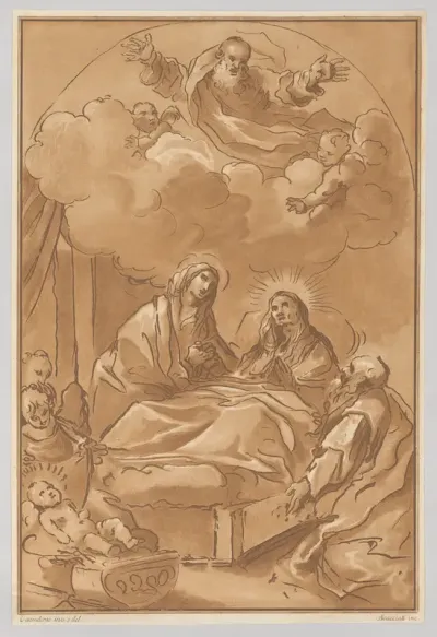The Death of Saint Anne