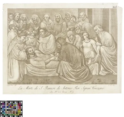 The death of San Ranieri by Antonio Veneziano