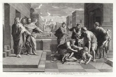 The death of Sapphira