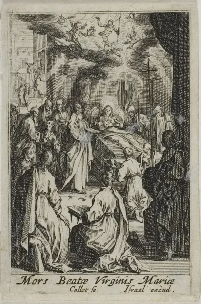 The Death of the Virgin Mary, from The Life of the Virgin