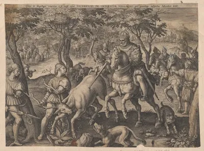 The Deer Hunt of Emperor Frederick I Barbarossa and Ubaldino Ubaldini