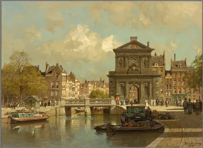 The Delfste Poort in Rotterdam