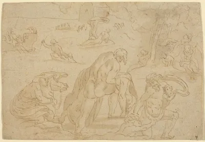 The Deluge, from the Loggia of the Vatican