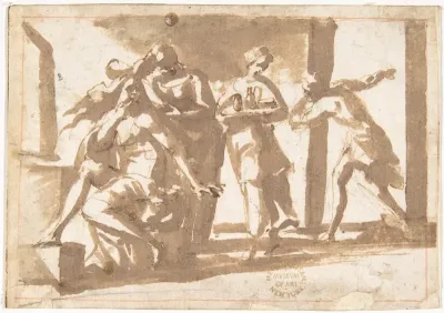 The Departure of Aeneas Announced to Dido?