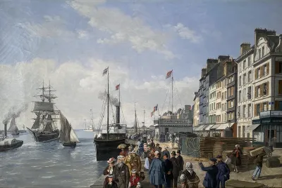 The Departure of the Liner
