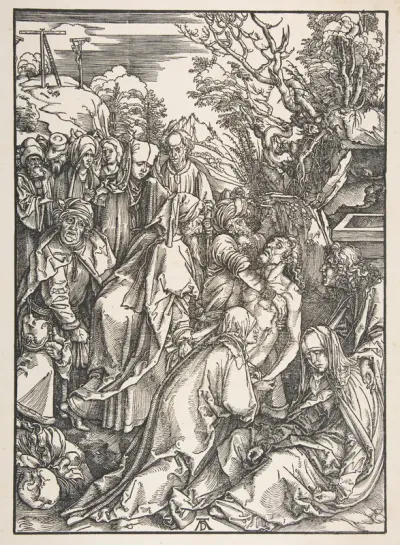 The Deposition of Christ, from "The Large Passion"