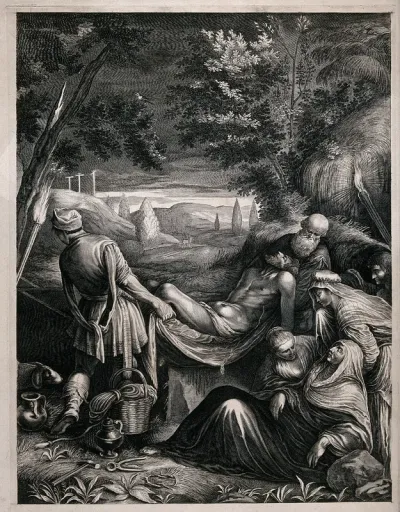 The deposition of the body of Christ