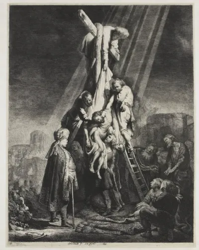 The descent from the cross: second plate