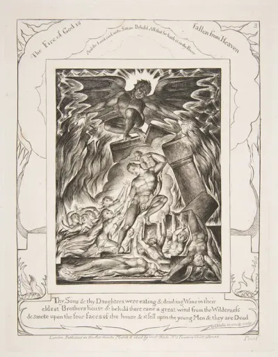 The Destruction of Job's Sons