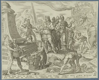 The Destruction of The Altar at Bethel and The Exhumation of The Bones From The Sepulchres
