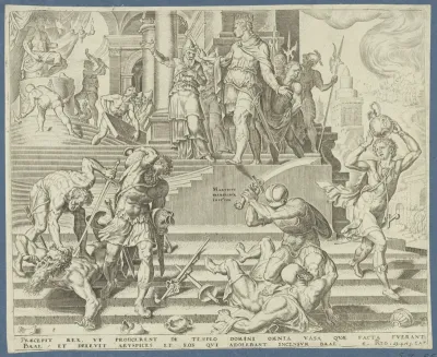 The Destruction of The Temple of Baal and The Slaughter of His Priests